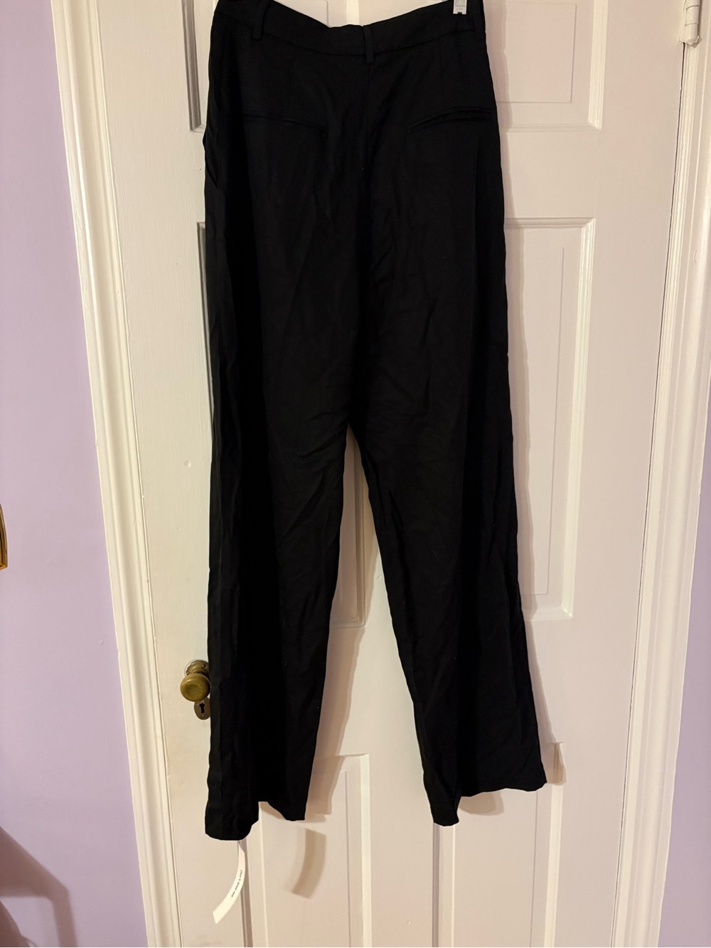 Reformation Mason Pant in Black (Size 4) - Picture 3 of 4